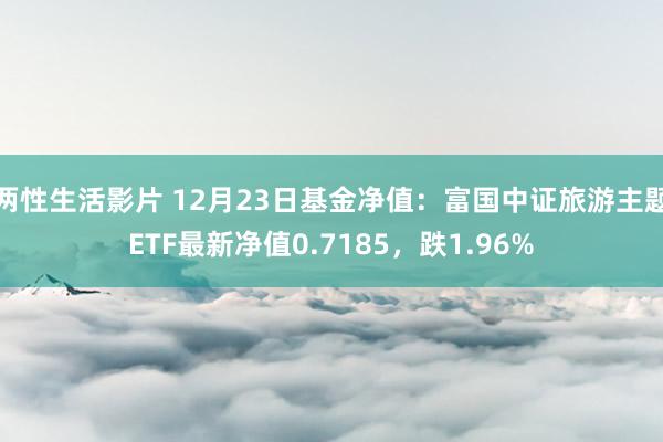 两性生活影片 12月23日基金净值：富国中证旅游主题ETF最新净值0.7185，跌1.96%